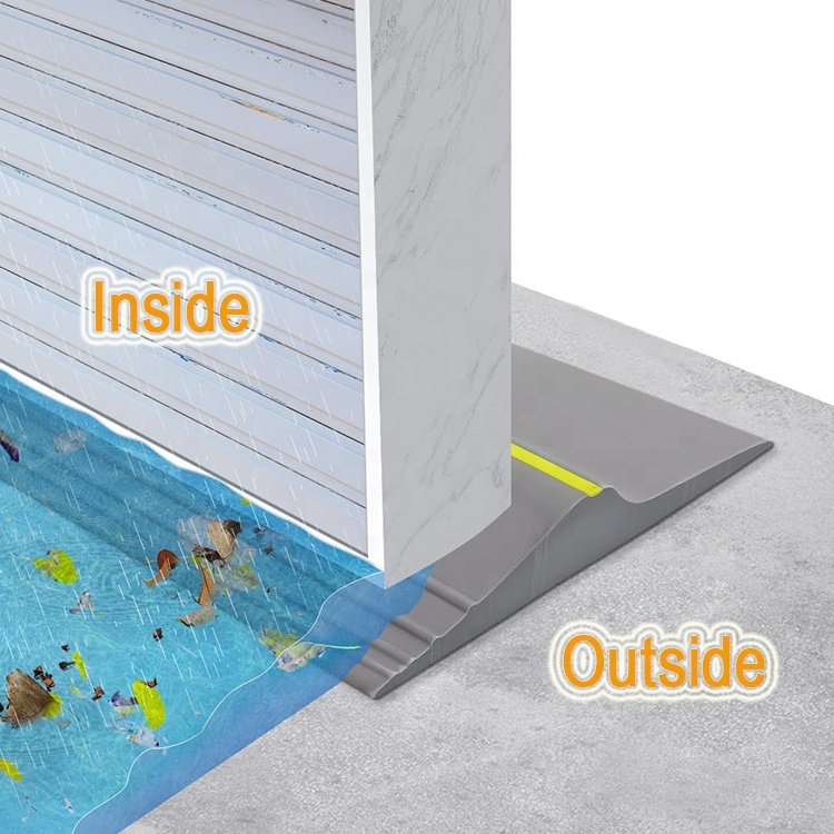 High Quality Garage Door Bottom Threshold Water Stop Strip Floor Rubber Sealing Strip