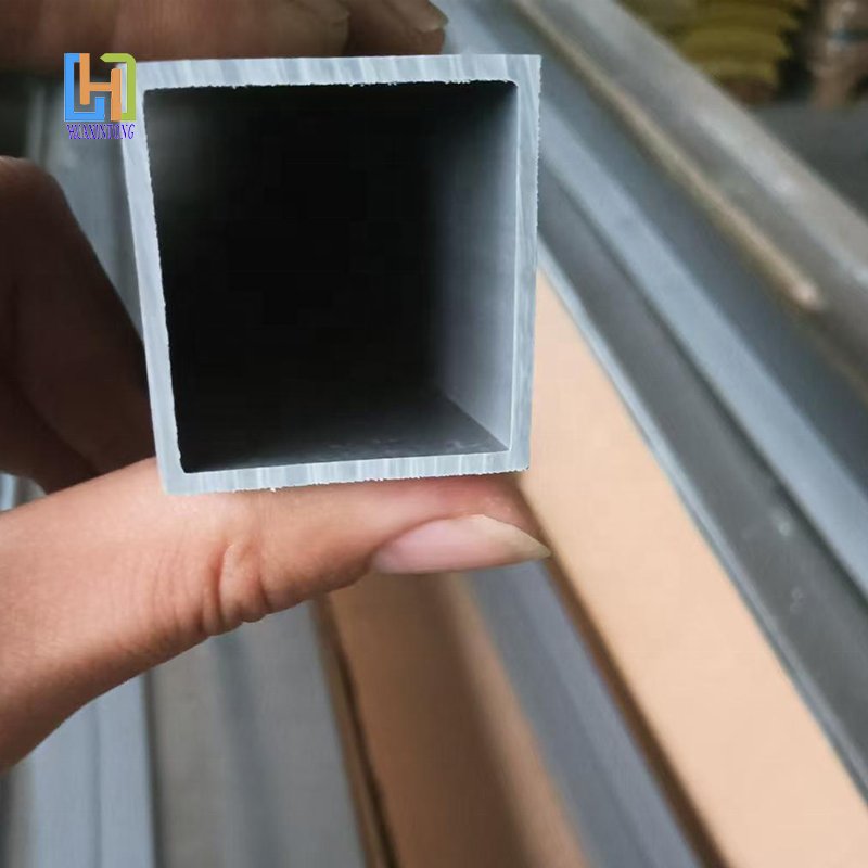 Wholesale Top Quality PVC Square Pipe Low Price ABS Plastic Tube Square Tube Hollow Square Bar Rods
