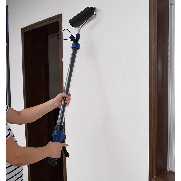 Paint Brush Self-Priming Roller Automatic Roller Wall Brush Outdoor Cleaning Brush Telescopic Rod