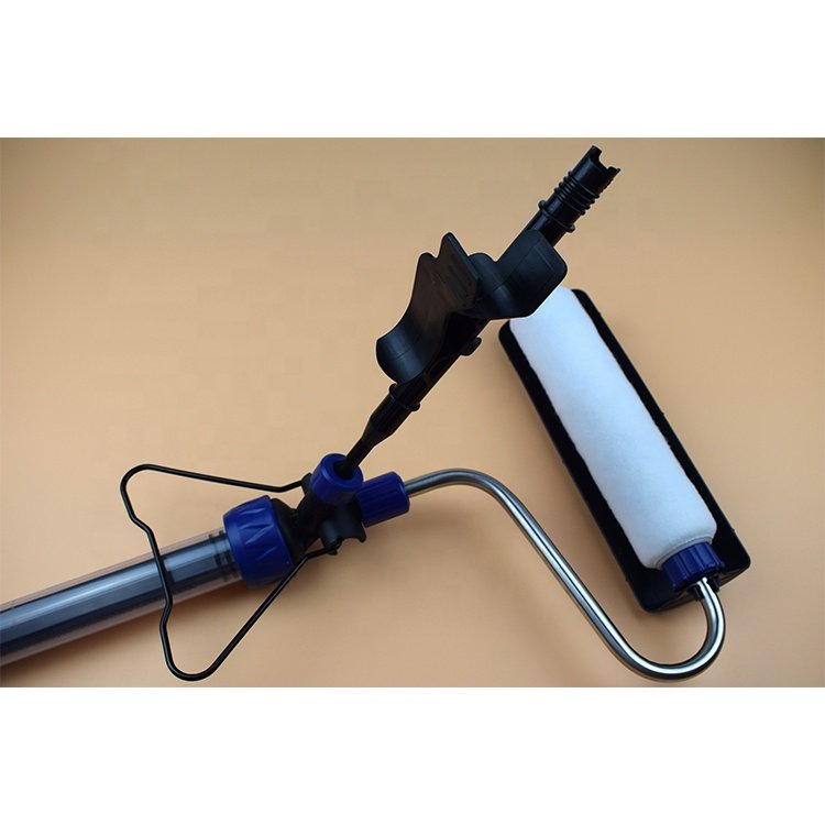 Paint Brush Self-Priming Roller Automatic Roller Wall Brush Outdoor Cleaning Brush Telescopic Rod