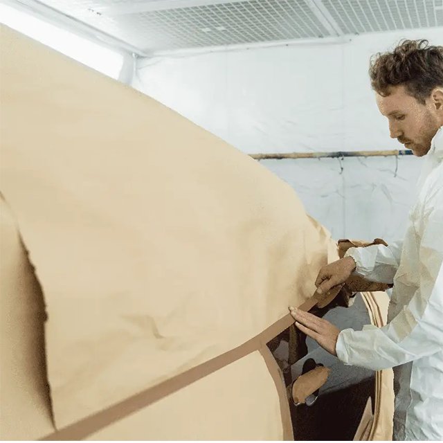 Manufacturer Price Customized High Temperature Resistant Brown Auto Car Crepe Paper Masking Painters Tape For Painting