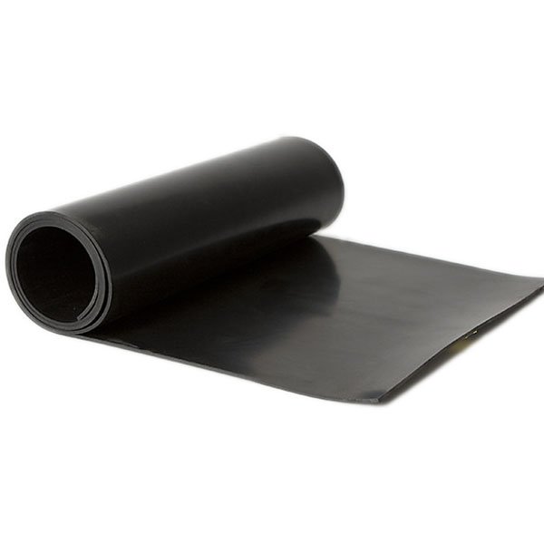 Die Cut 0.5Mm Vulcanized Tan color Self Adhesive Non Slip Butyl Roll Natural Rubber Sheet
