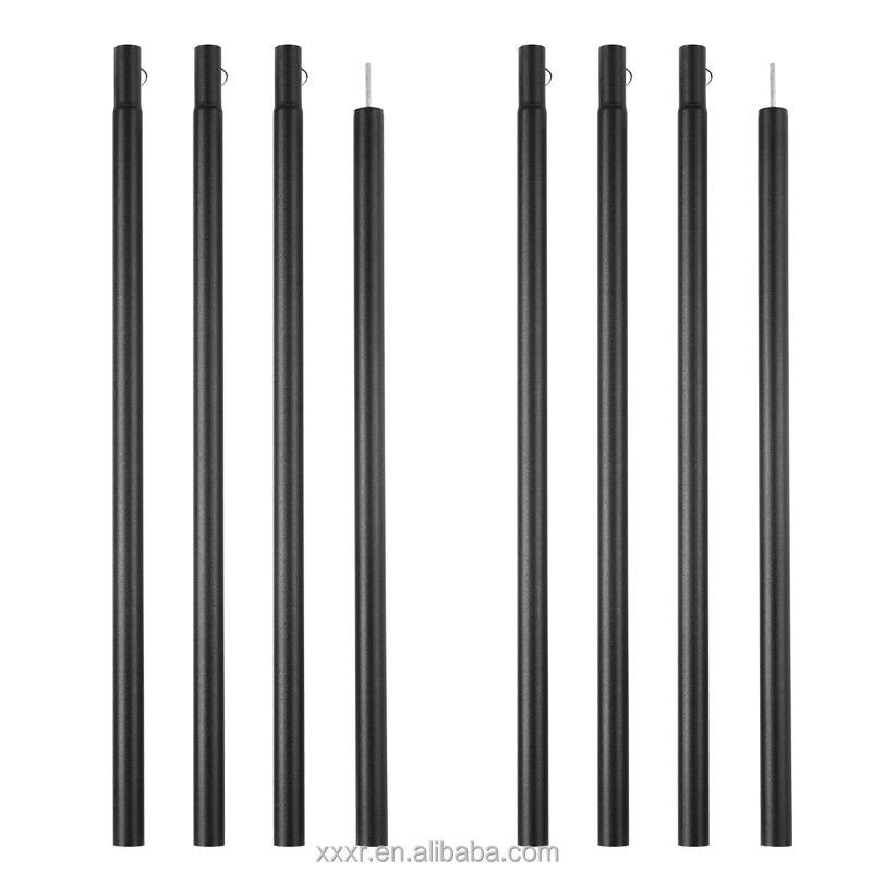 UV Resistance hollow frp Plastic Fiberglass Reinforced Rods Fiberglass Tent pole rod for Beach Tent ribs