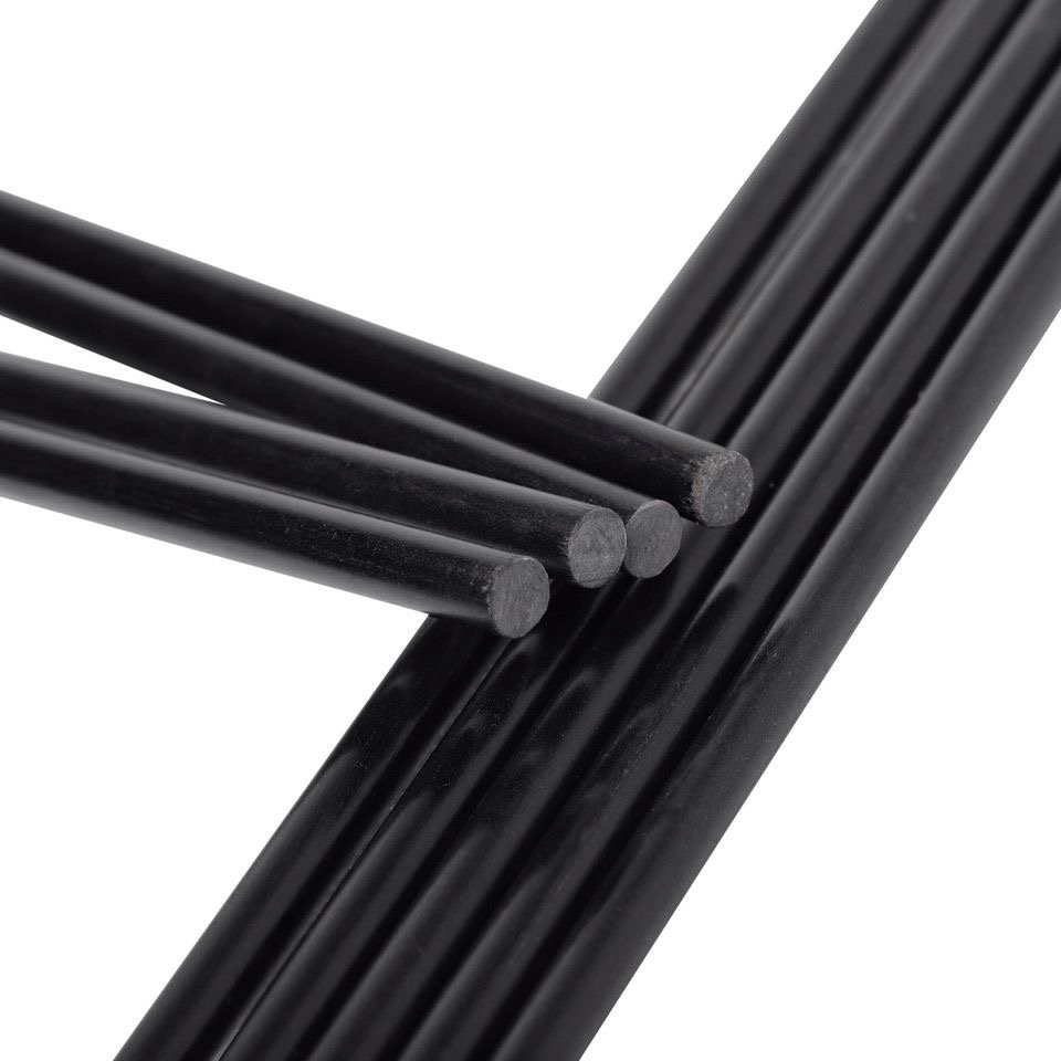 UV Resistance hollow frp Plastic Fiberglass Reinforced Rods Fiberglass Tent pole rod for Beach Tent ribs