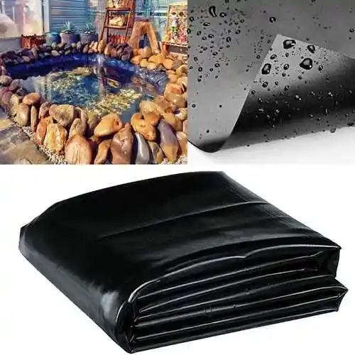 high quality plastic 1.5mm 30m length Landscaping epdm rubber sheet fish shrimp Pond liner