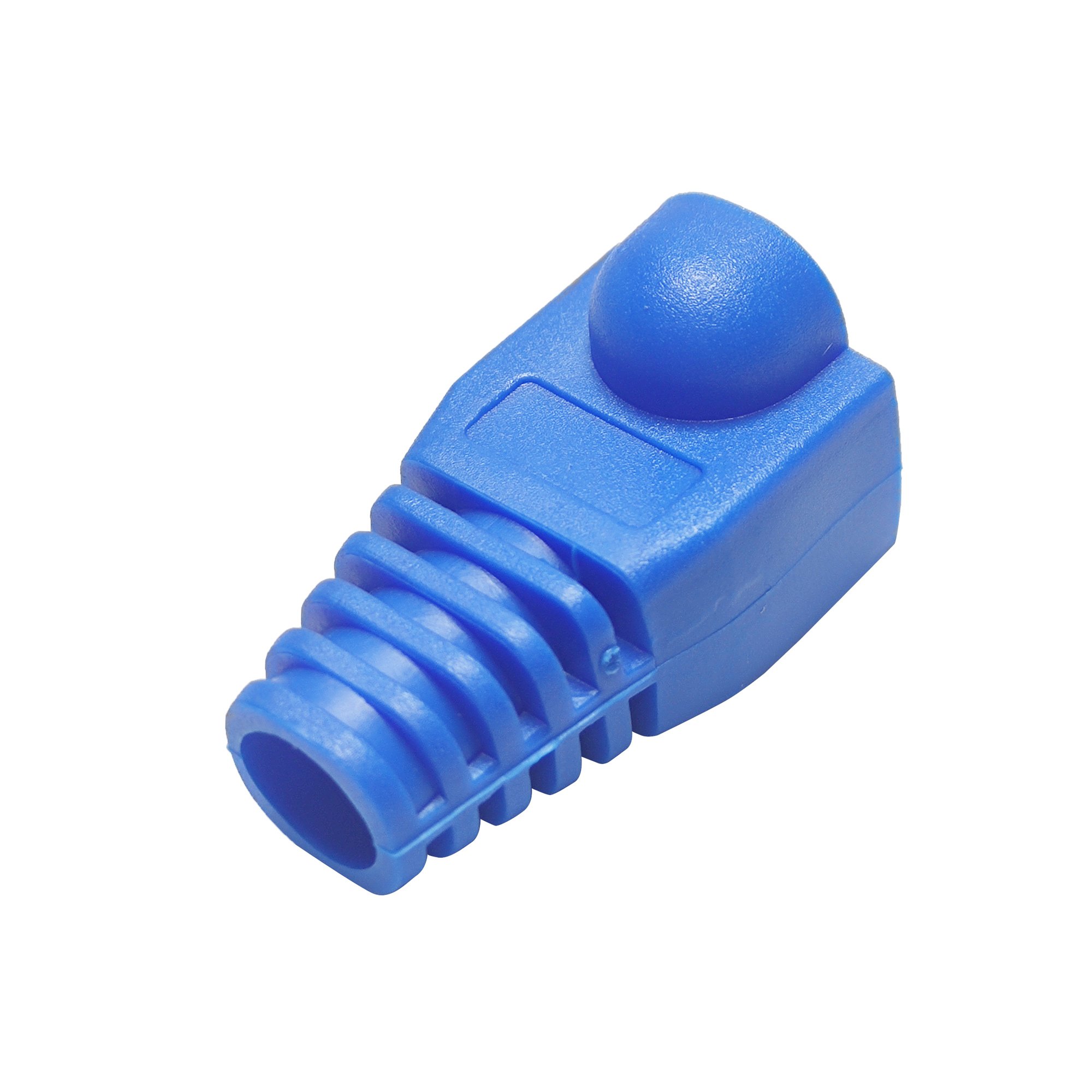 Multiple colour RJ45 connector Cover rubber boot transparency cat5e cat6 RJ45 modular Network plug boots