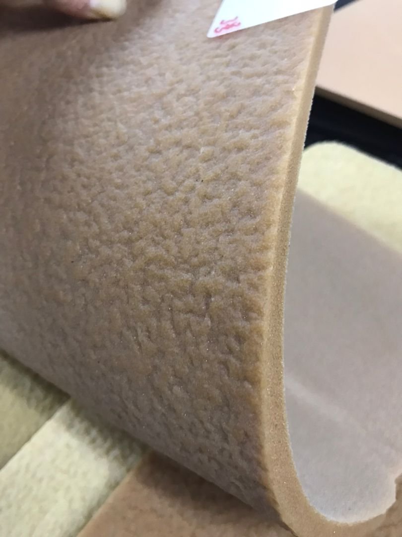 Rough-Textured Crepe Rubber Sheet Soling for Snow Boots Sole Genre Rubber Sheets