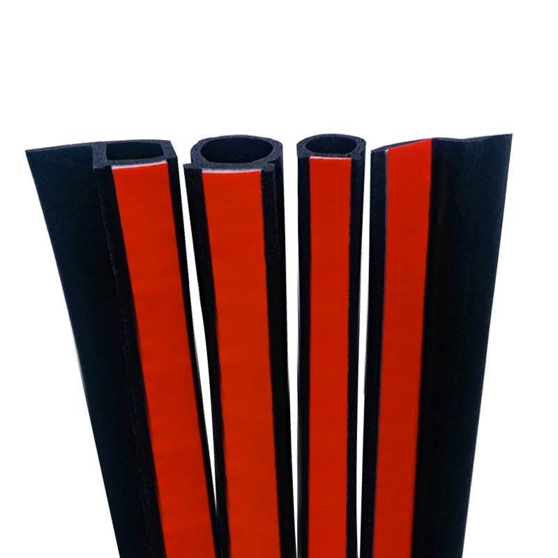 D-Shape Weatherstrip Door Seal Width Automotive Window Door Soundproofing, Car Motor Auto Door Rubber Weather Strip
