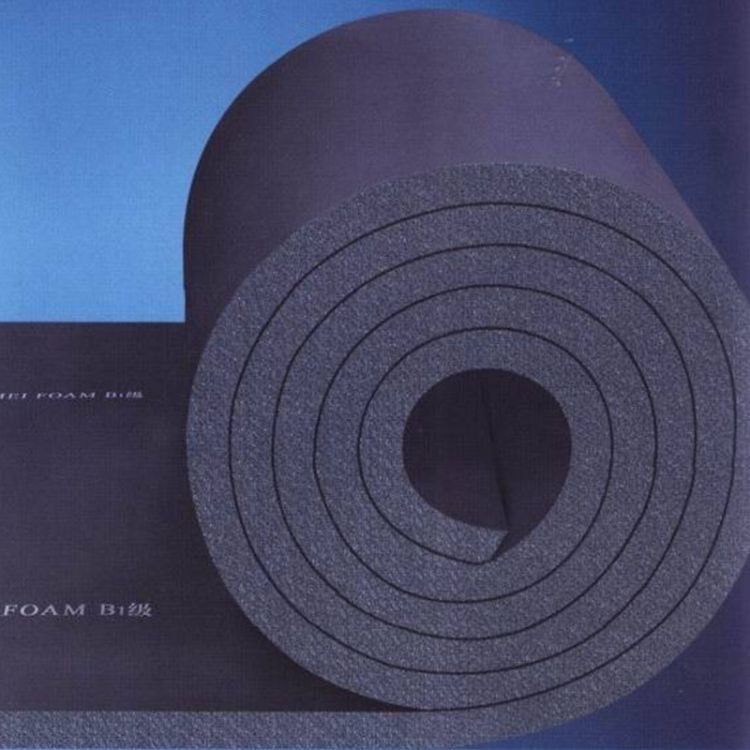 New high quality china manufacture flame retardant rubber plastic insulation sponge board black roof insulation board