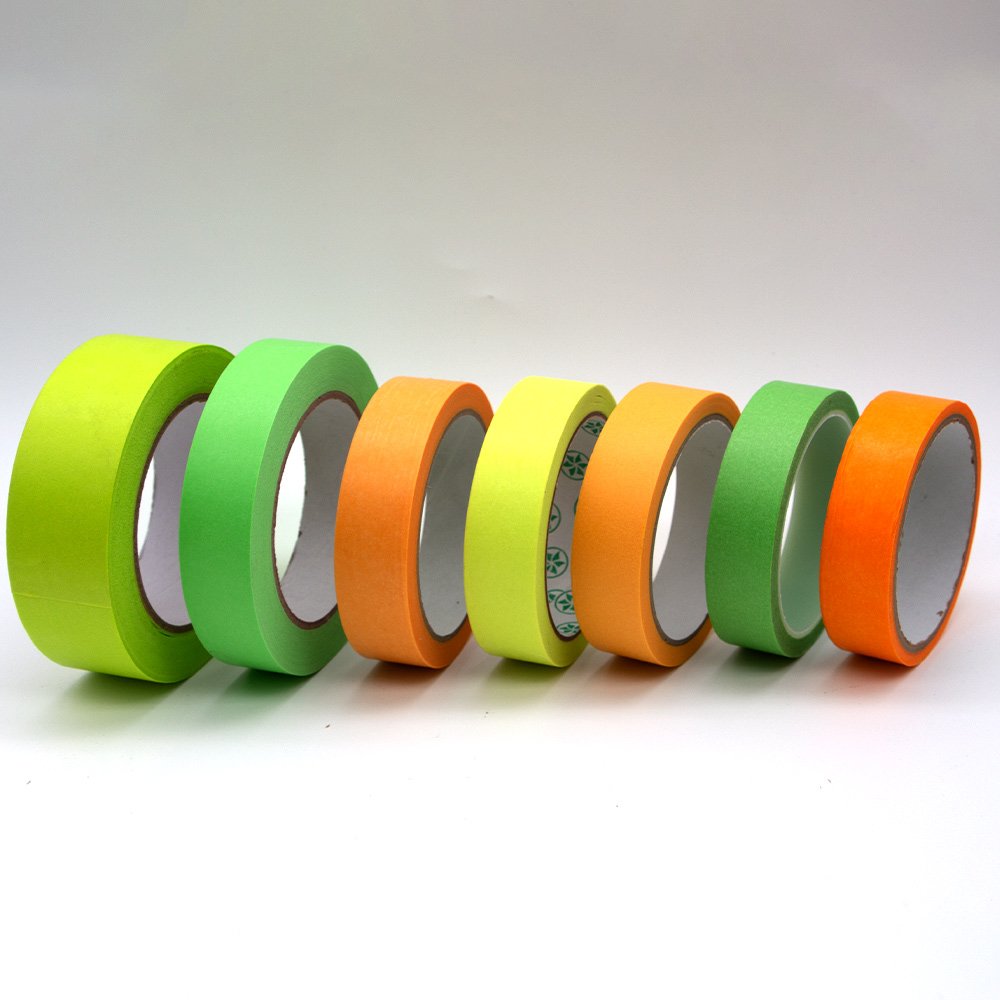 High Quality Japanese Washi Paper Auto Masking Tape Single-Sided Rubber Wide Self-Adhesive Automobile Hot Melt Tape Factory
