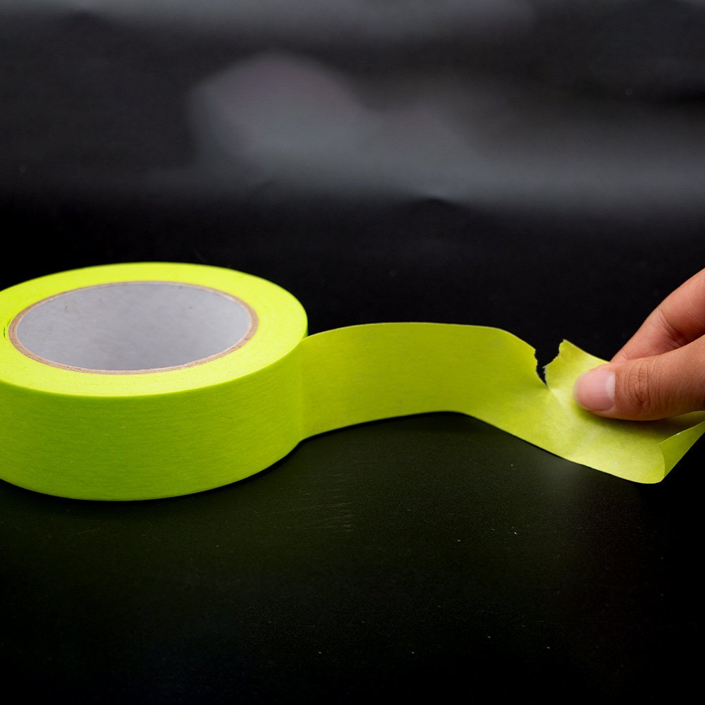 High Quality Japanese Washi Paper Auto Masking Tape Single-Sided Rubber Wide Self-Adhesive Automobile Hot Melt Tape Factory