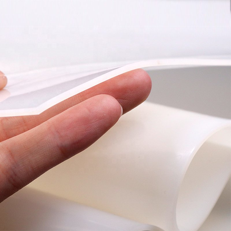 0.2 0.3 0.5 0.6 0.8 1 2 3 4 5 6 mm Thickness High Resilience Translucent Silicone Rubber Sheet