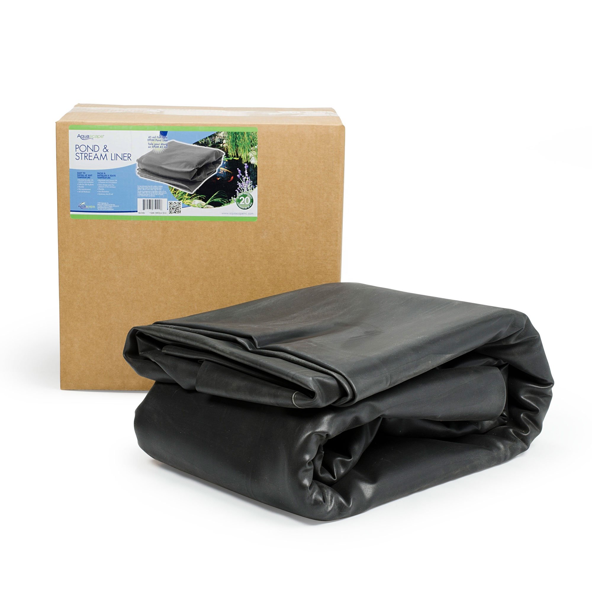 durable withstand the pressure of stone thickness 45 mil 1mm 3mm epdm rubber Garden pond liner
