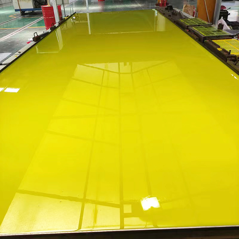 Hard Polyurethane Scraper Blade 90-95a Hardness for Snow Plow Cleaning-Moulded Cast Type PP Material