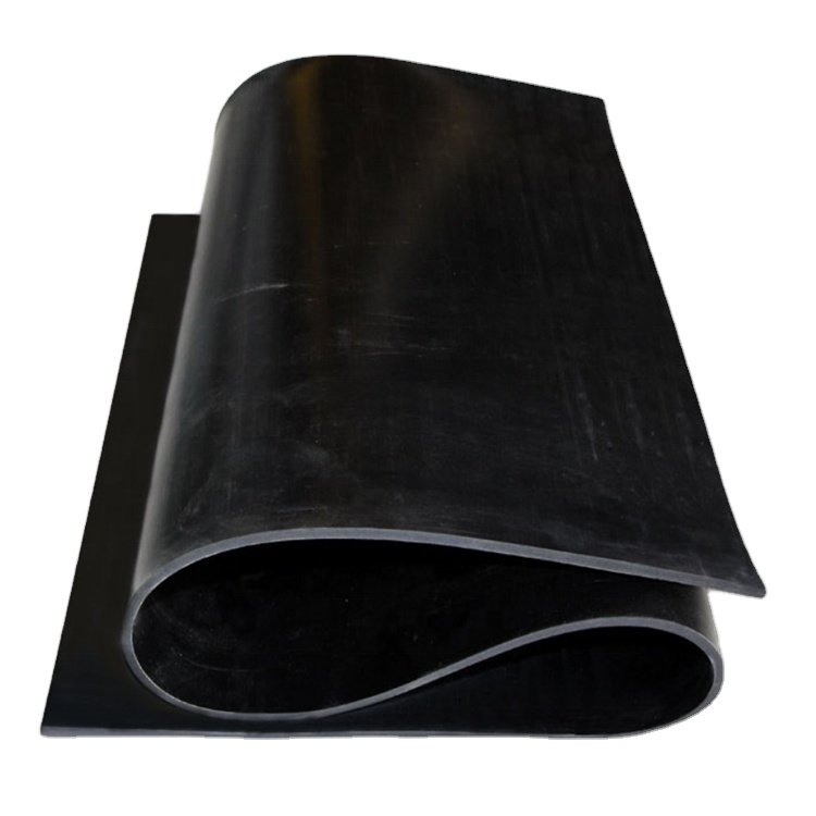 Wholesale industrial black color gym sbr fkm nbr epdm silicone rubber sheet