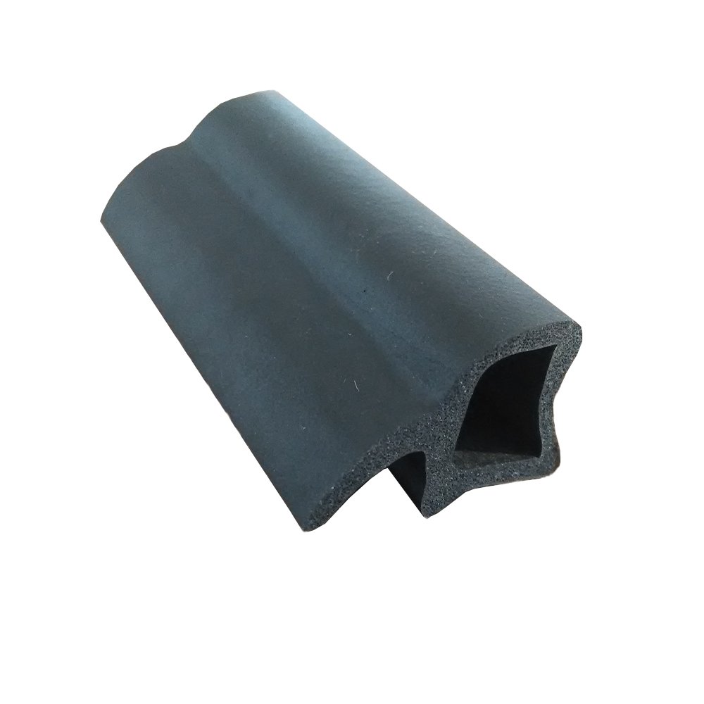 CustomProfile Door Automotive Waterproof Aluminum Soft Sponge Bumper Edge Forming Cutting Rubber Foam EPDM Rubber Seal