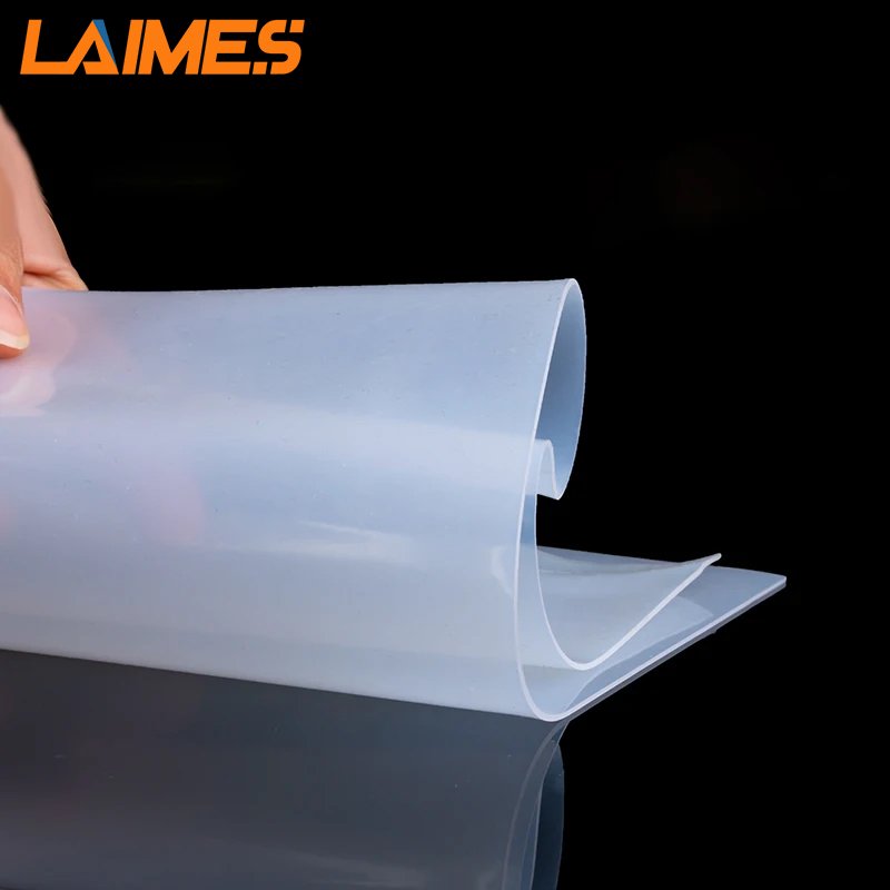 Super Clear Tensile Thin Soft Transparent Medical Grade Silicone Rubber Membrane Sheet Film For Vacuum Press