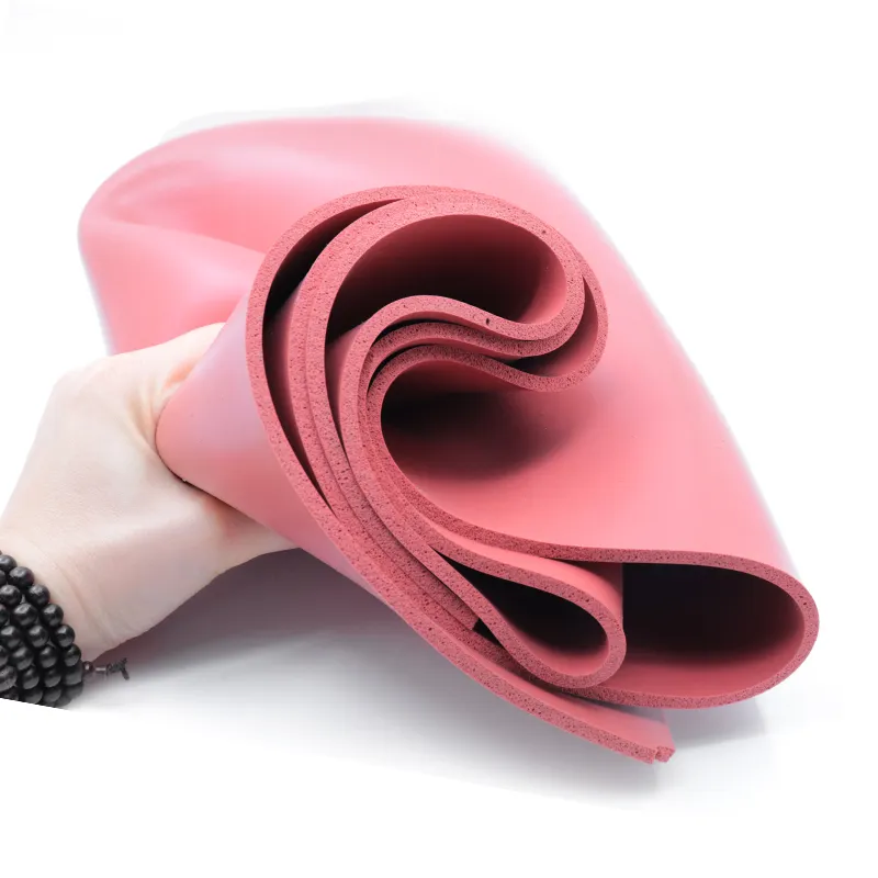 High temperature rubber foam sheets/flexibility silicone foam sheets