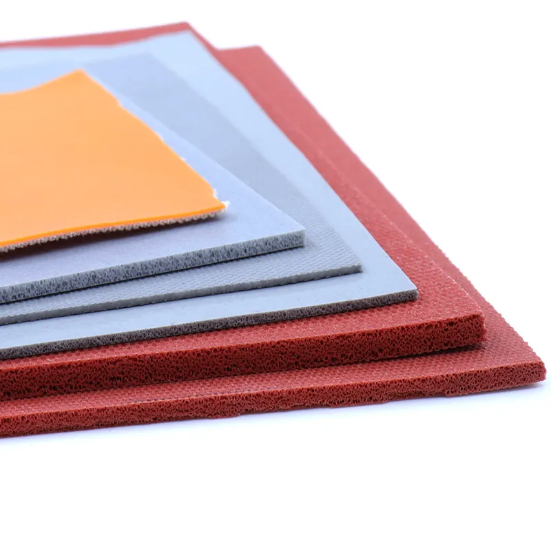 High temperature rubber foam sheets/flexibility silicone foam sheets