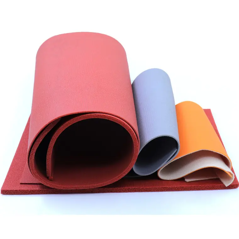 High temperature rubber foam sheets/flexibility silicone foam sheets
