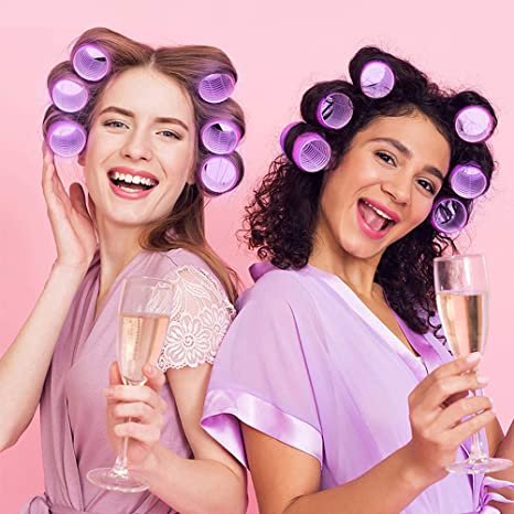 TikTok Hot Selling Salon Dressing Hair Curlers Nylon Curl Plastic Rollers For Hair Hairdressing DIY Tools