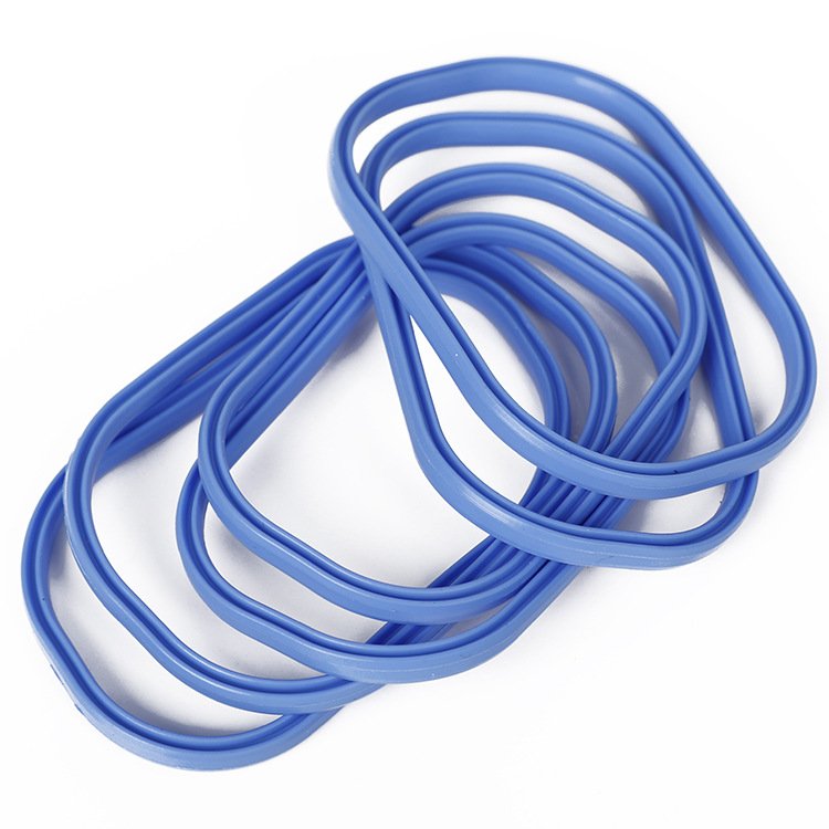 Oil and high temperature resistant square silicone rubber sealing ring waterproof and dustproof sealing gasket