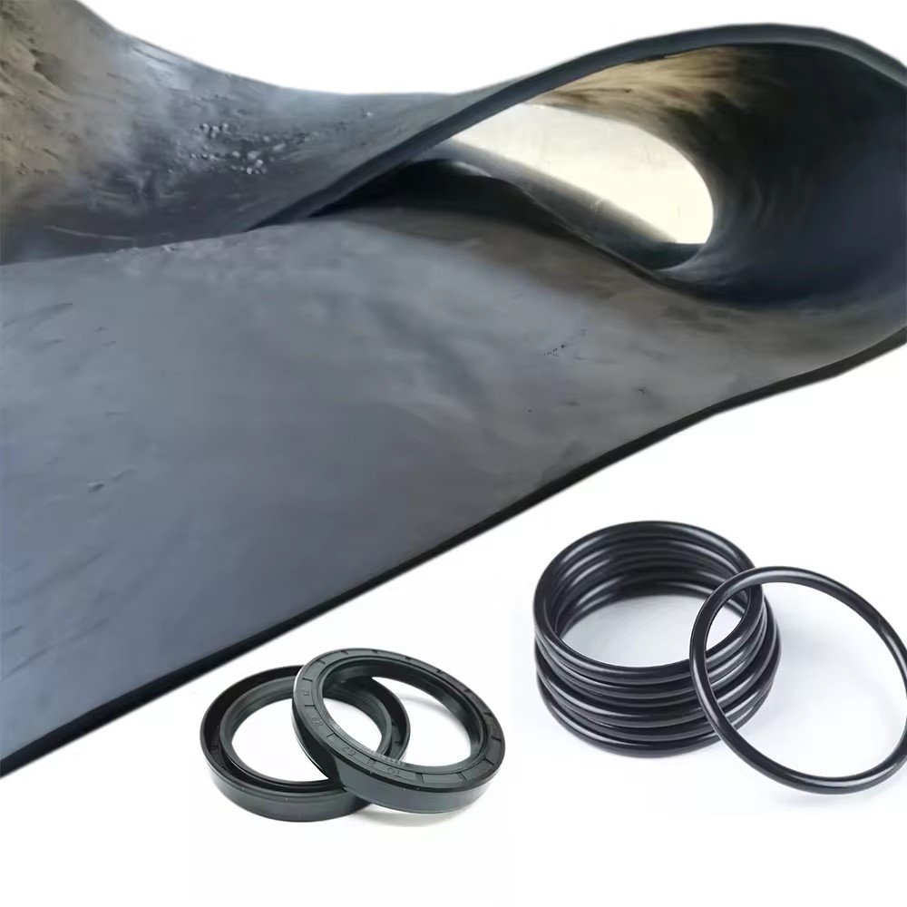 Fluoroelastomer Copolymer FKM Raw Gum with High Mooney Silicon Rubber Supplier