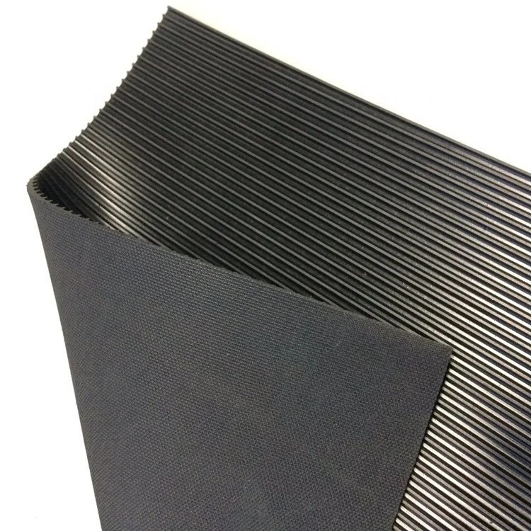 Best Quality Fine Ribbed Patternb Rubber Floor Sheet