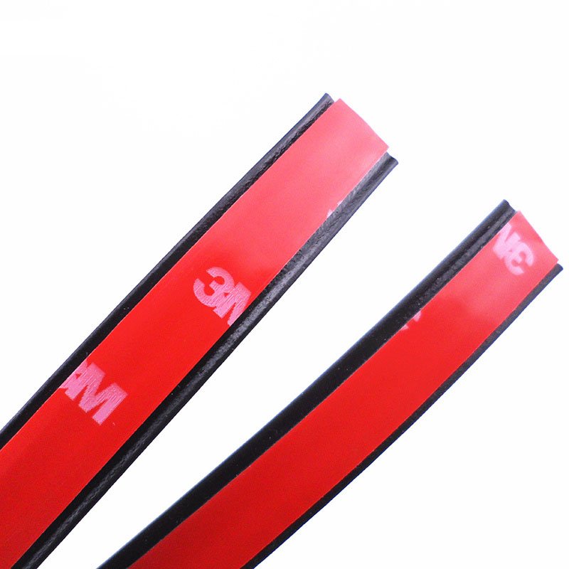 Self Adhesive Automotive Rubber Seal Strip Weatherstrip For Car Window Door Edge