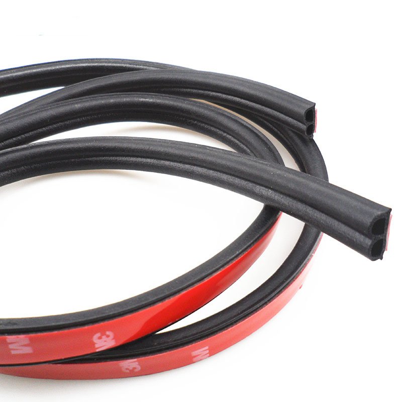 Self Adhesive Automotive Rubber Seal Strip Weatherstrip For Car Window Door Edge