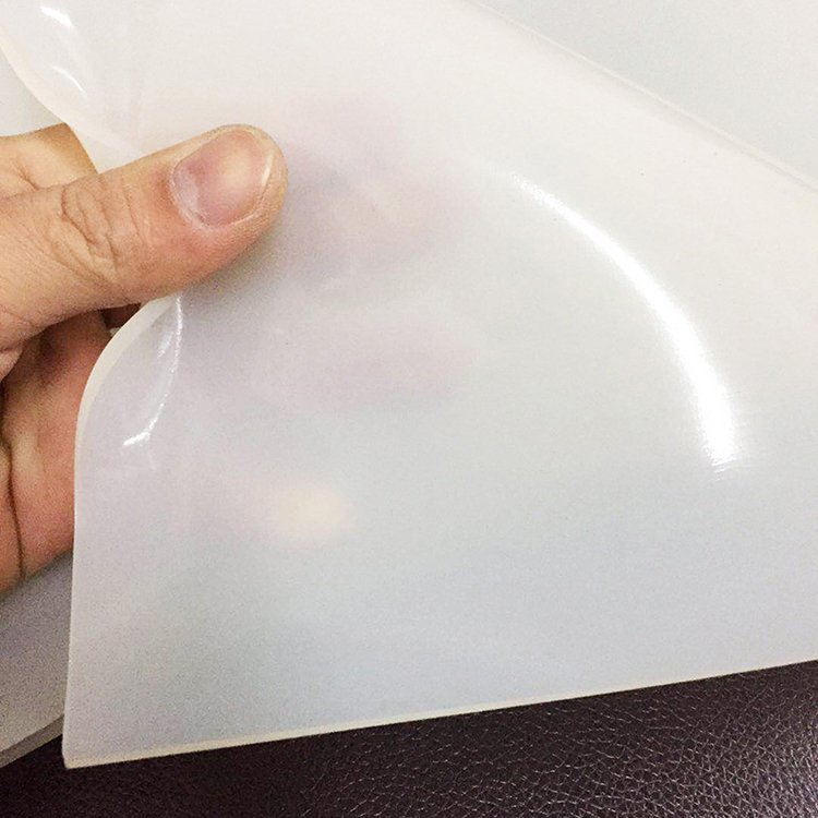 Hot Sale White transparent silicone rubber sheet roll 1mm 2mm 3mm 4 mm 5mm 6mm