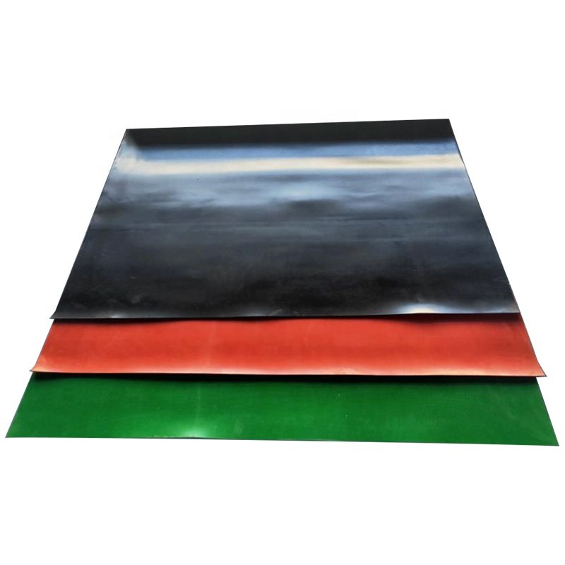 custom flat durable elastic thickness heat resistance green silicone rubber membrane sheet mat roll 0.5mm 1mm 1.5mm
