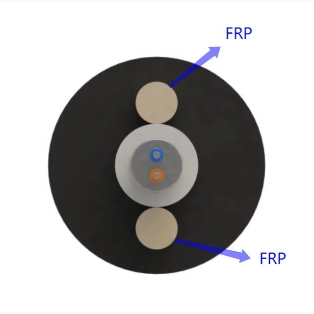 Optical Cable Core Fiberglass Rod 0.5mm 2.5mm glass fiber reinforced plastic strength member