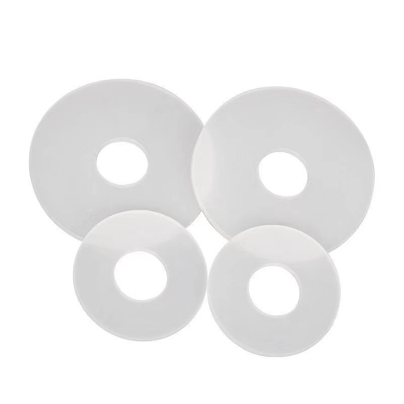 Fastener Manufacture Custom Black/Blue Plain Flat Washer Stainless Steel With Silicone Nylon Plastic Rubber Washer