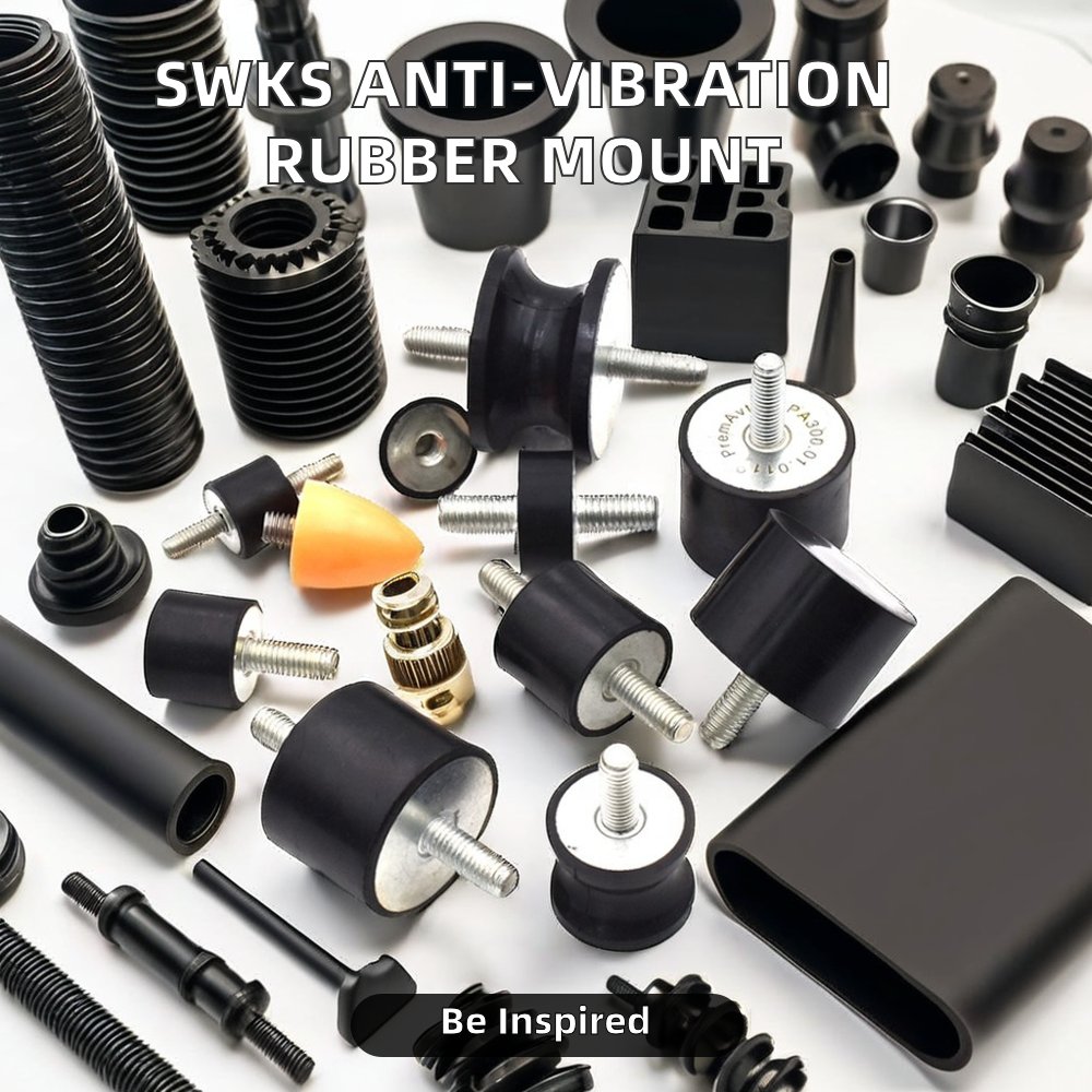 Manufacture Anti-Vibration Shock Absorber Rubber Buffer High Quality Gasket Product for Vibration Isolation