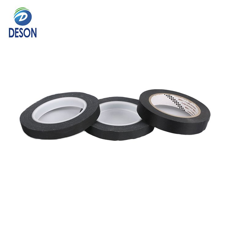 Deson Bookbinding Cloth Tape 1.2inch x 66 FT High Temp Duty Acetate Fabric Stage Adhesive Tape for Automotive Wire Harness