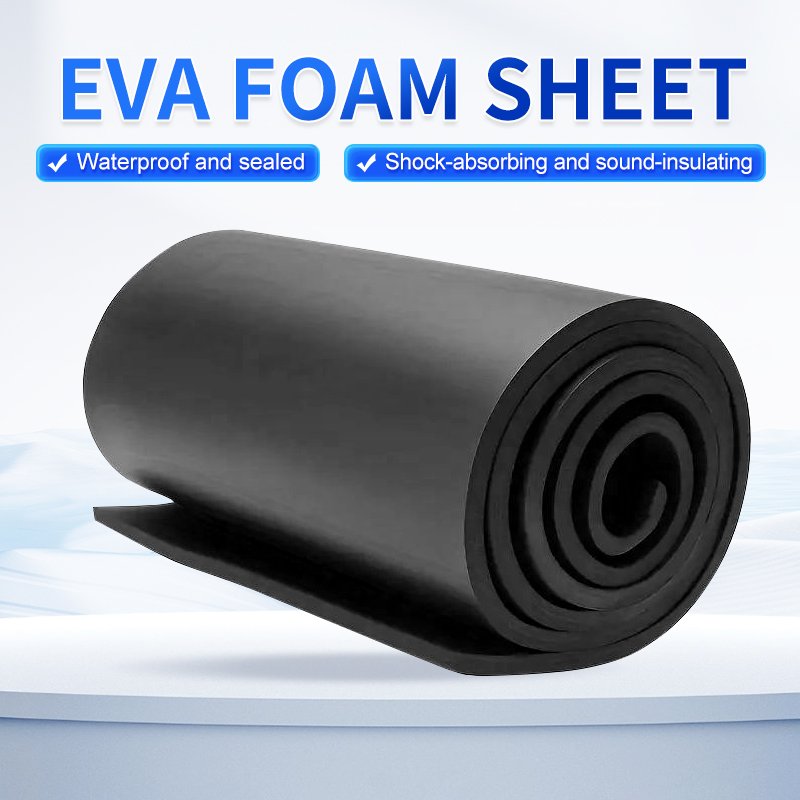 Manufacturers supply environmentally friendly EVA sheets tpe foam sheets odorless black eva foam sheets