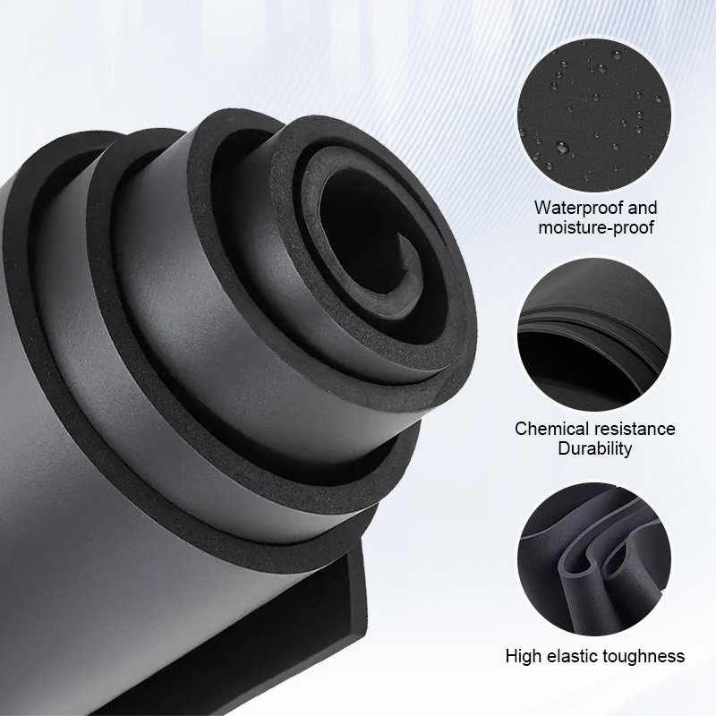 Manufacturers supply environmentally friendly EVA sheets tpe foam sheets odorless black eva foam sheets