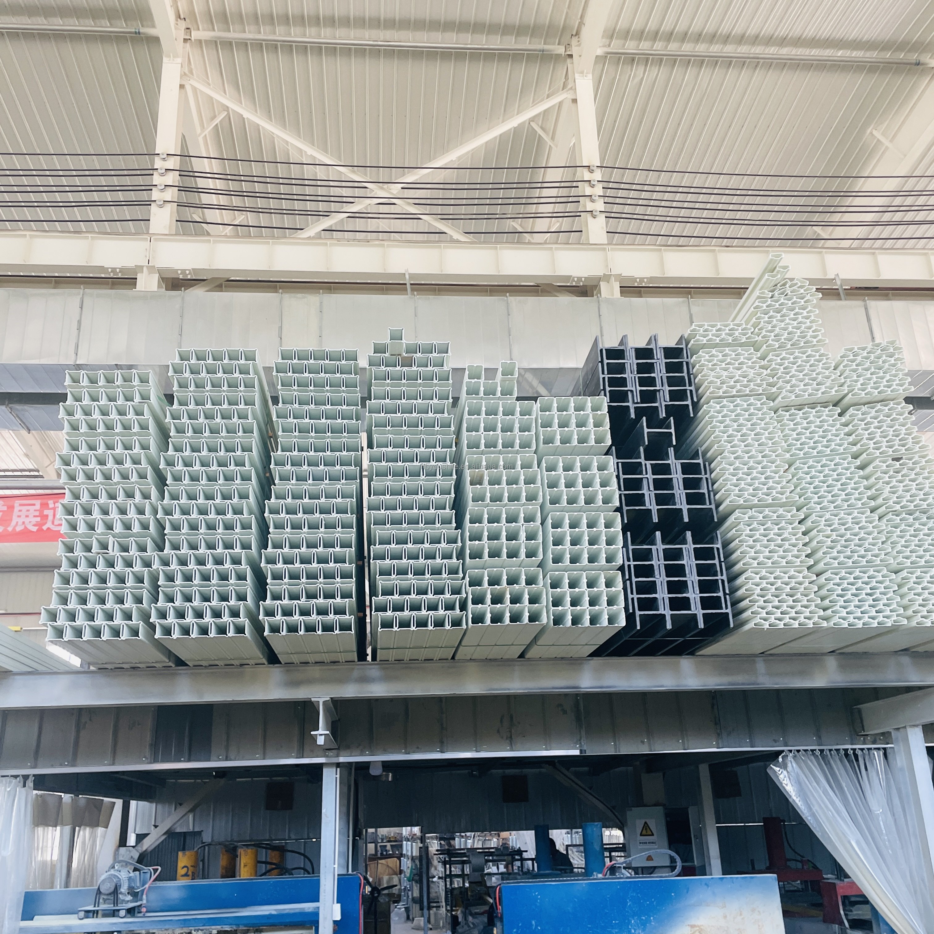 Best Selling Hollow Section Structural Pultruded Fiberglass Frp Grp Square Tubes