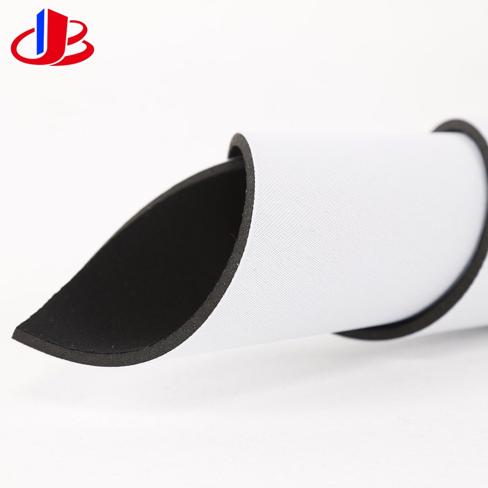 Waterproof 135*330cm Size Can be Printed Sublimation Plain Polyester White Jersey Neoprene Fabric Sheet