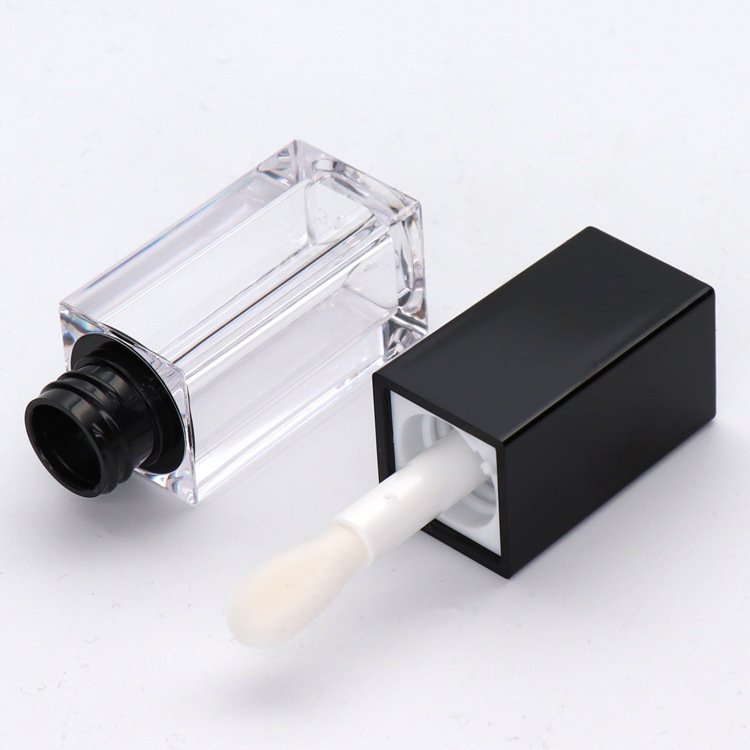 Stock Large brush head Square concealer Empty bottle Thumb Large brush head 5ml lip glaze empty tube Thick rod lip gloss tube