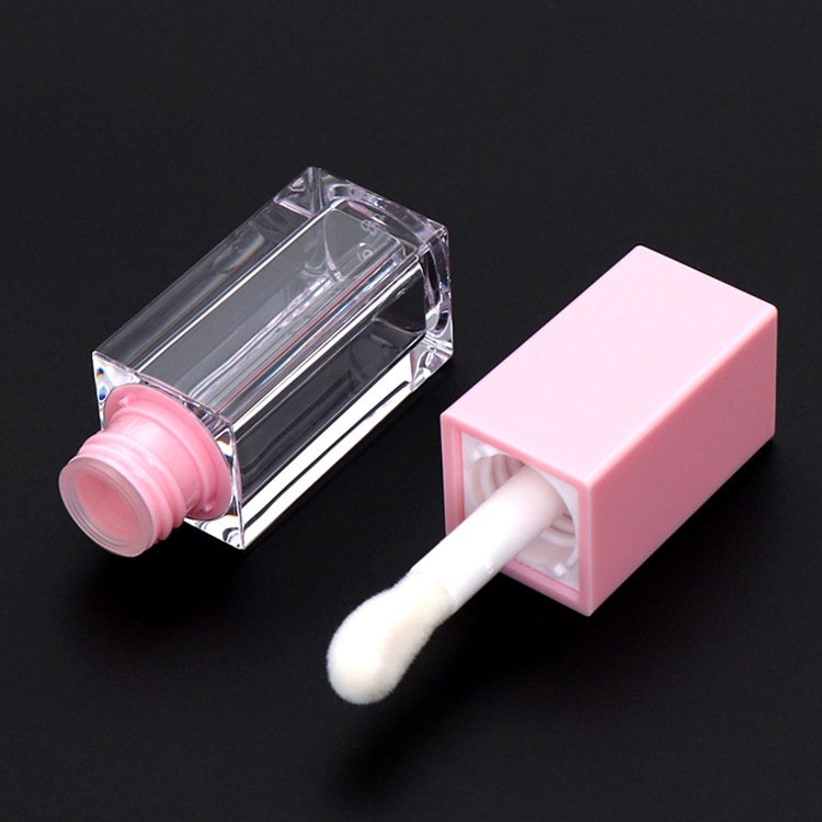 Stock Large brush head Square concealer Empty bottle Thumb Large brush head 5ml lip glaze empty tube Thick rod lip gloss tube