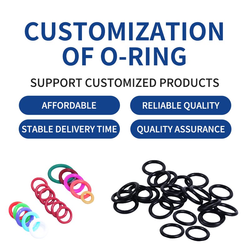 Various O-Type Silicone Rubber Sealing Strip Various O-Ring O Rings Seal
