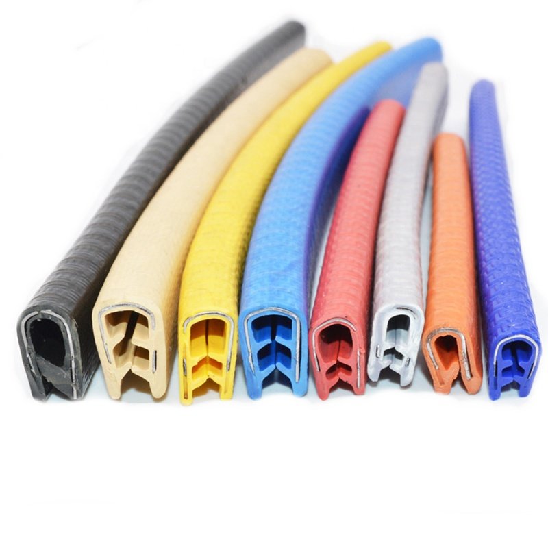 Strips Rubber Sealing strip for automotive applications Self-adhesive sealing strip with tear-resistant backing