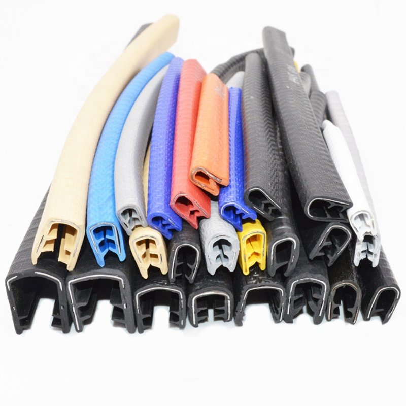 Strips Rubber Sealing strip for automotive applications Self-adhesive sealing strip with tear-resistant backing