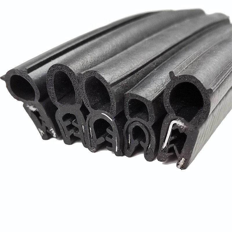 Strips Rubber Sealing strip for automotive applications Self-adhesive sealing strip with tear-resistant backing