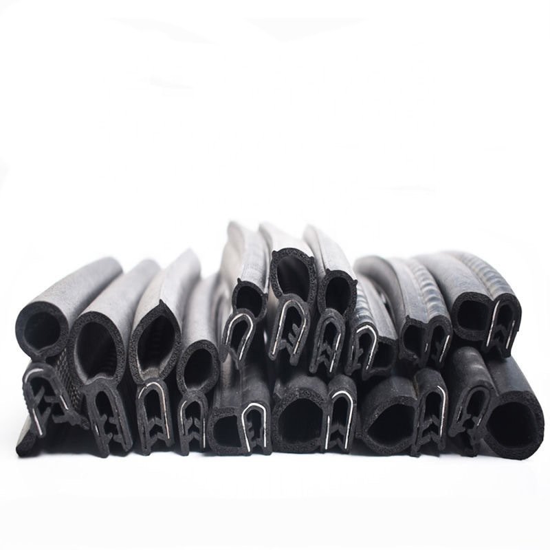 Strips Rubber Sealing strip for automotive applications Self-adhesive sealing strip with tear-resistant backing
