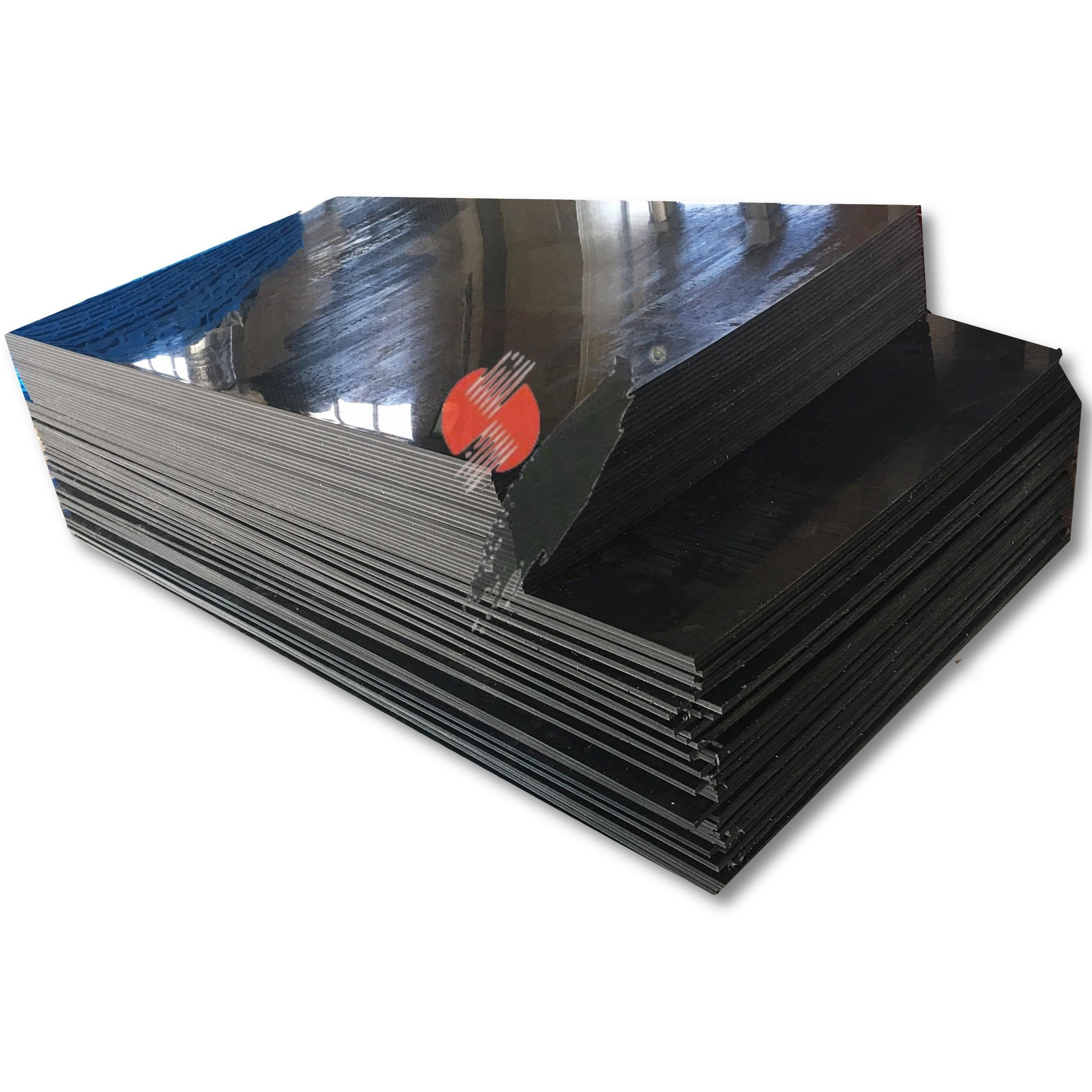 Customized 6-200mm Hdpe sheet Hdpe Black Board Hdpe Black Plastic sheet