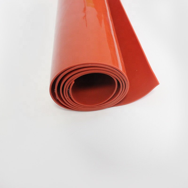 Silicone Factory High Temperature Resistance Red Silicone Rubber Sheet Roll