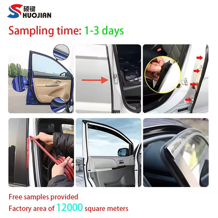 Chinese factory manufacturing automotive rubber weather window rubber seal for cars